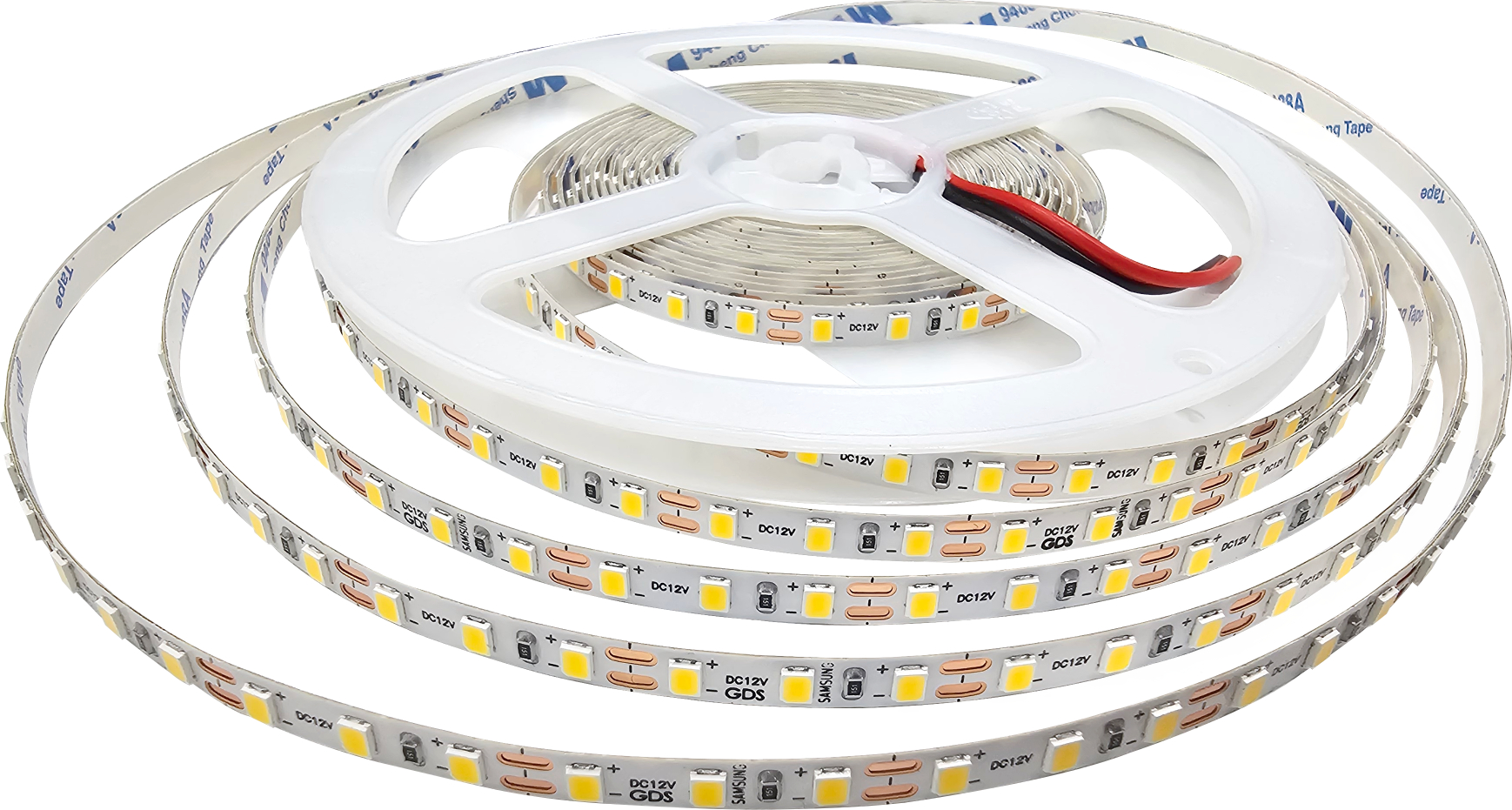 GDS-LS2835.120.12.50-IP20 (SAMSUNG) – GDS LED Strip 2835 120LED/m 12V 50W with Samsung LED Chips IP20 High Efficiency Indoor Linear Light